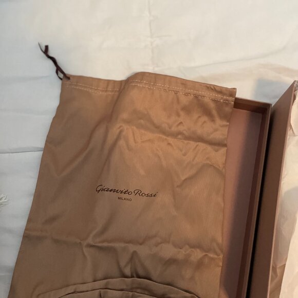 Gianvito Rossi 105mm suede pumps size 39 NEW - Picture 4 of 16